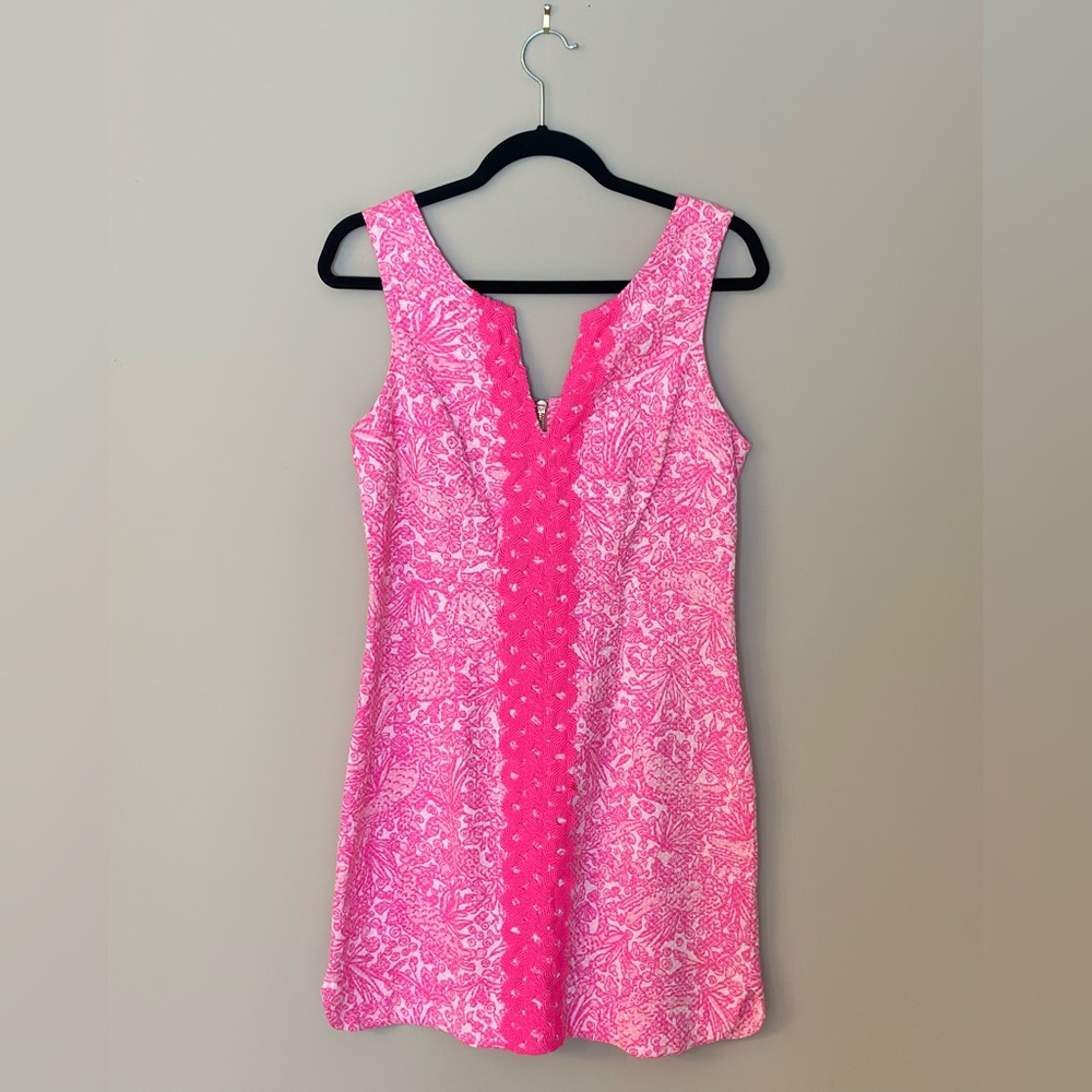 Lilly Pulitzer X Target Pink Shift Dress, size 8